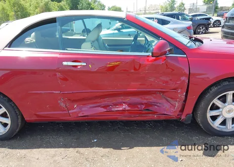 2008 Chrysler Sebring Limited z USA, uszkodzony, nr VIN 1C3LC65M78N630927